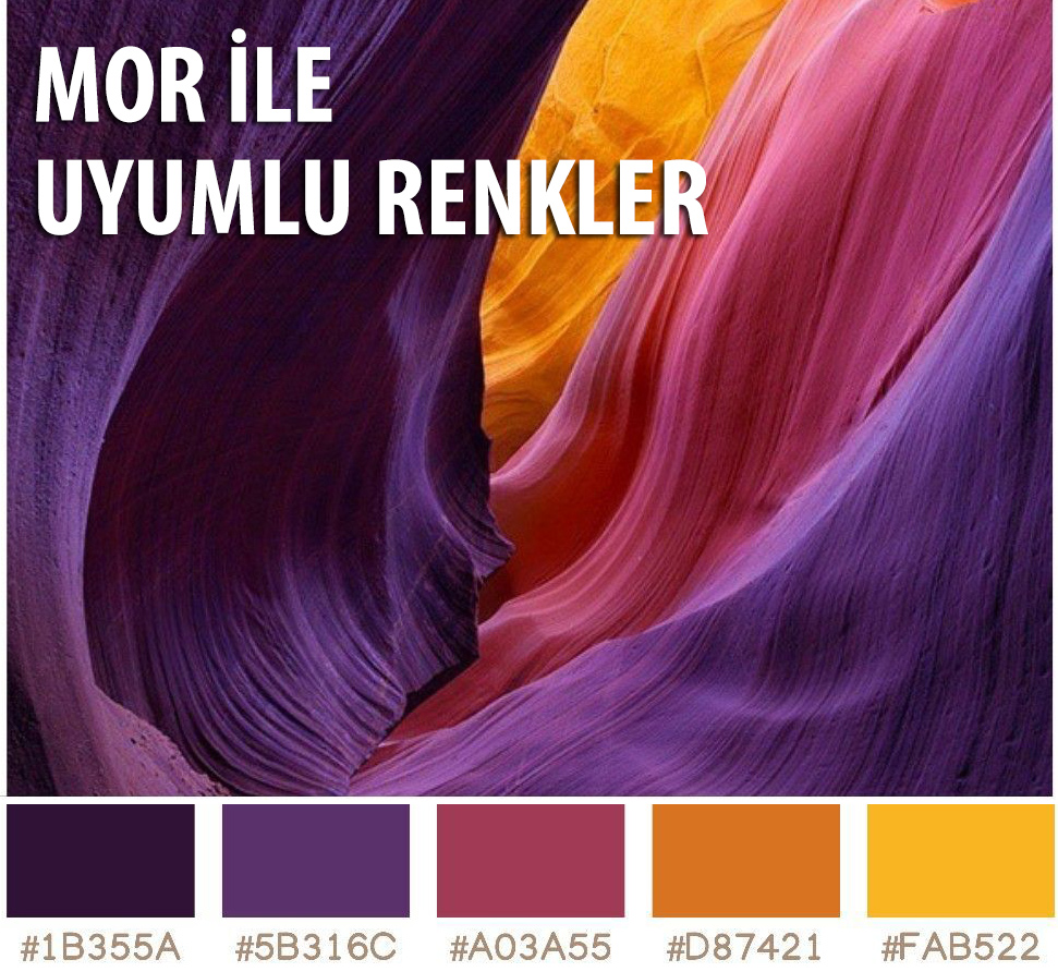 Mor İle Uyumlu Renkler: Kıyafet ve Dekorasyonda En Şık Kombinler