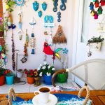 Balkon duvar süsleri ve süsleme fikirleri.