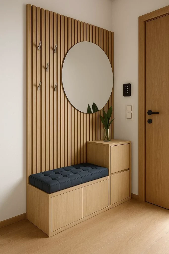 Dar girişler için portmanto modelleri 