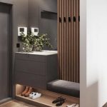 Dar girişler için portmanto modelleri