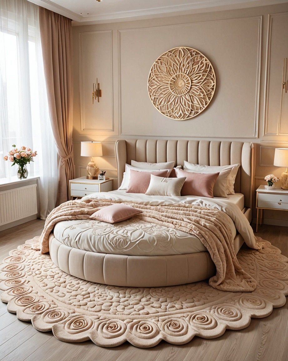 Yuvarlak Yatak Kullanışlı mı? Modeller, Ölçüler ve Yerleşim Rehberi