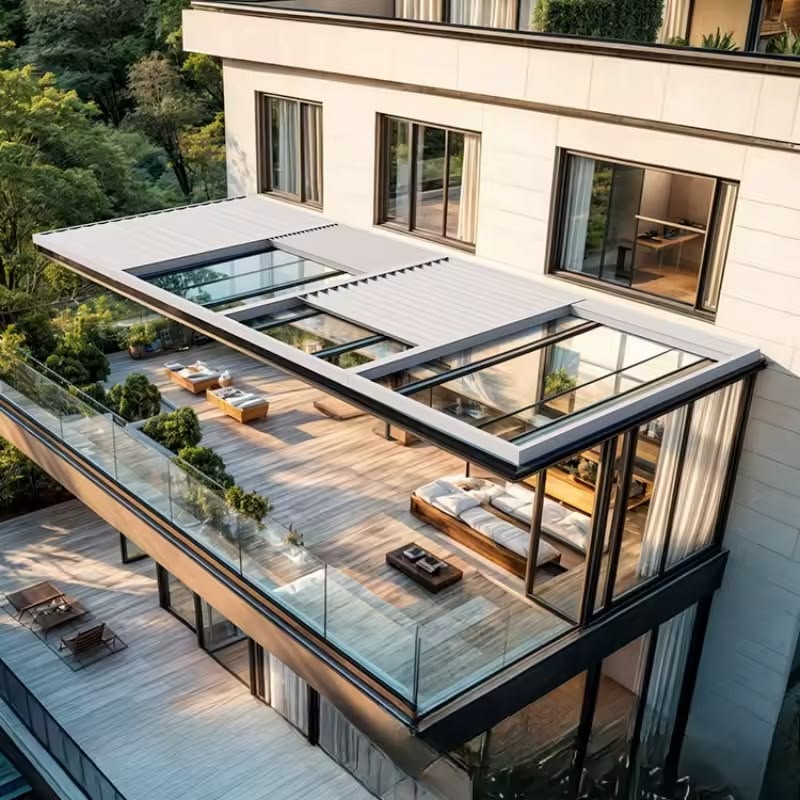 Teras Kapama Modelleri 2026: Modern Cam ve Ahşap Tasarımlar